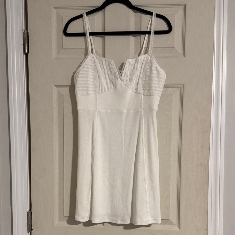 American Eagle Outfitters White Mini Dress